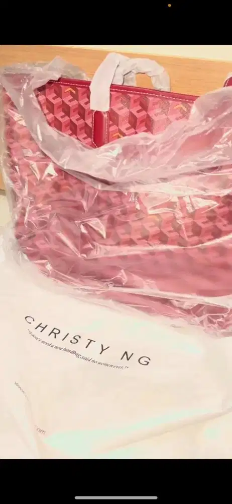 Christy Ng Russo Large Burgundy