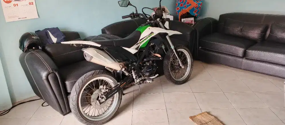 Kawasaki D-Tracker 2016 Mesin halus garang