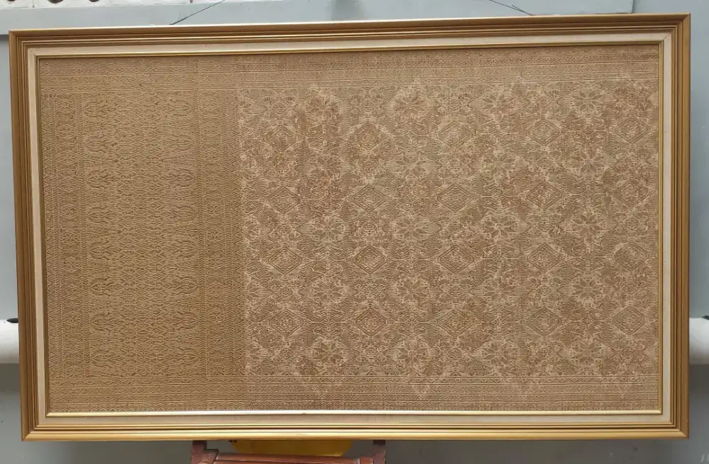 Hiasan dinding Kain Songket Palembang