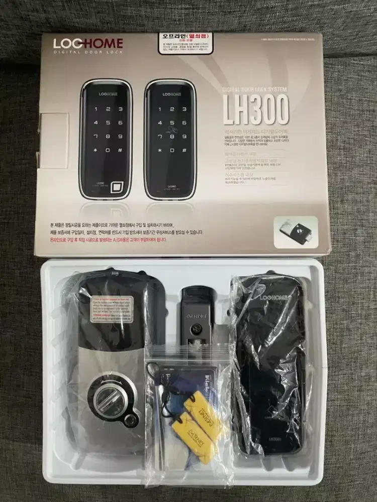 DIJUAL DIGITAL DOORLOCK MERK LOGHOME
TYPE LH 300 (SLIM ELEGANCE)