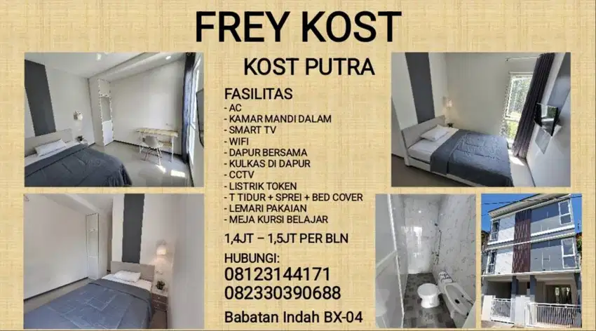Frey Kost (Kost Putra)