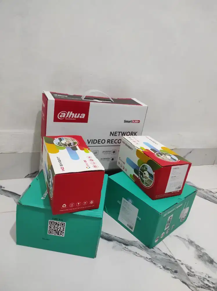 CCTV full set  Pintar dengan Koneksi TV dan Kontrol HP