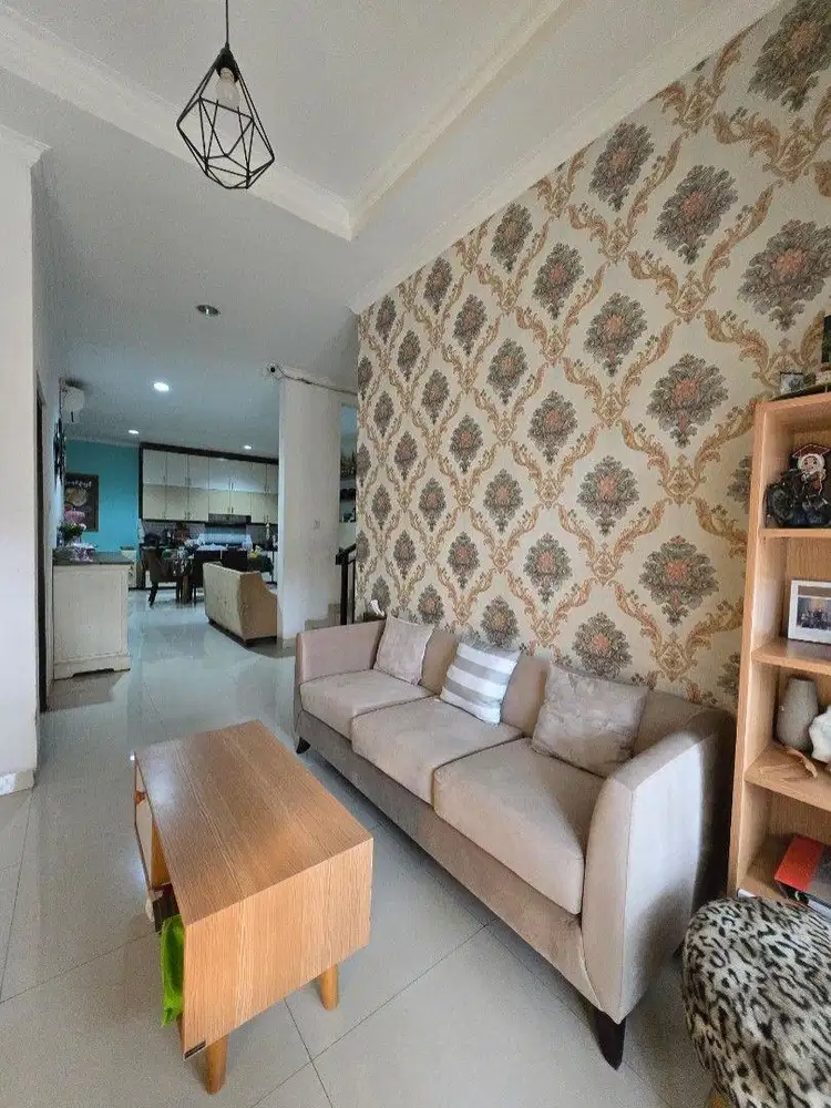 Rumah nyaman bebas banjir, Villa Bintaro Indah, 2 Lantai