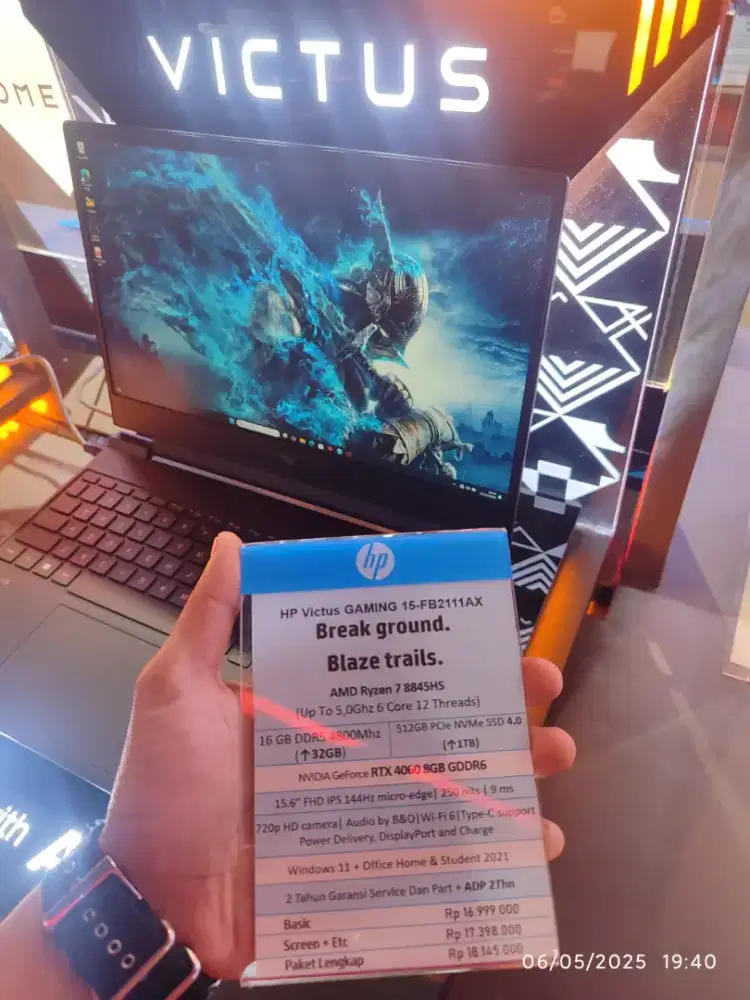 Kredit Laptop || HP Victus Gaming AMD Ryzen 7
