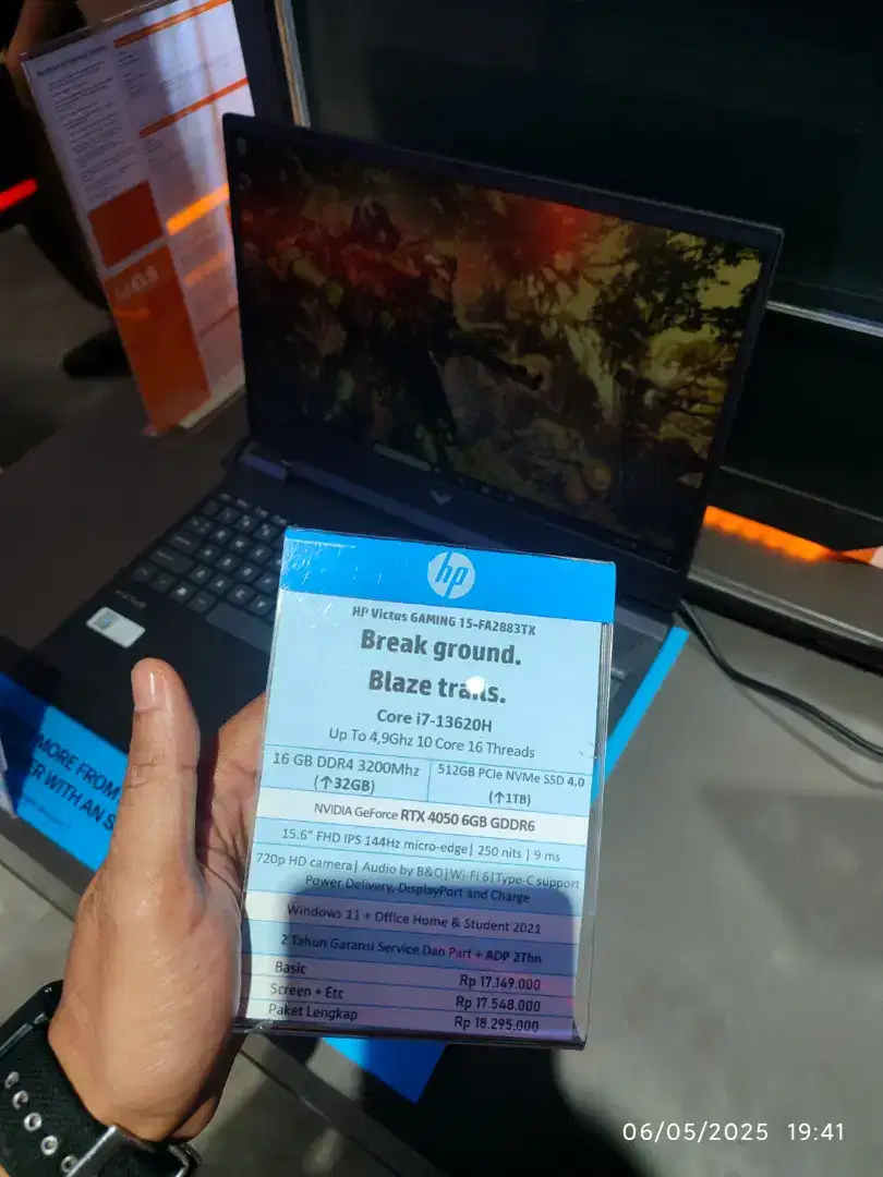 Kredit Laptop || HP Victus Gaming 15 Core i7