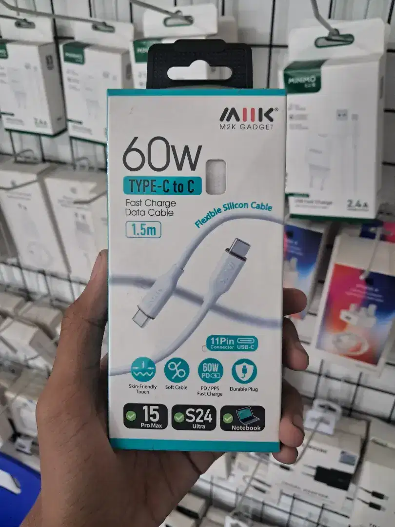 KABEL DATA C TO C 60W