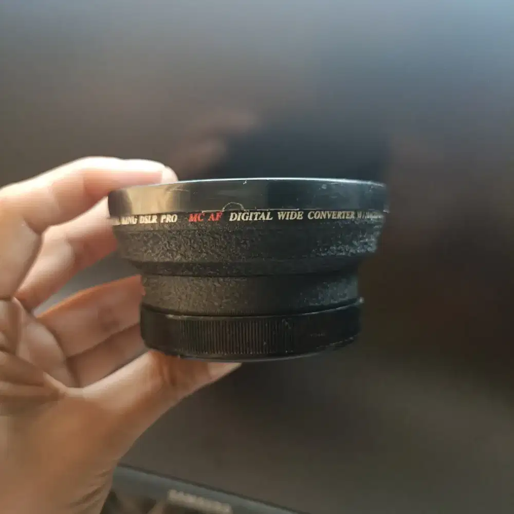 Lensa konverter wide Digital wide converter lens with macro