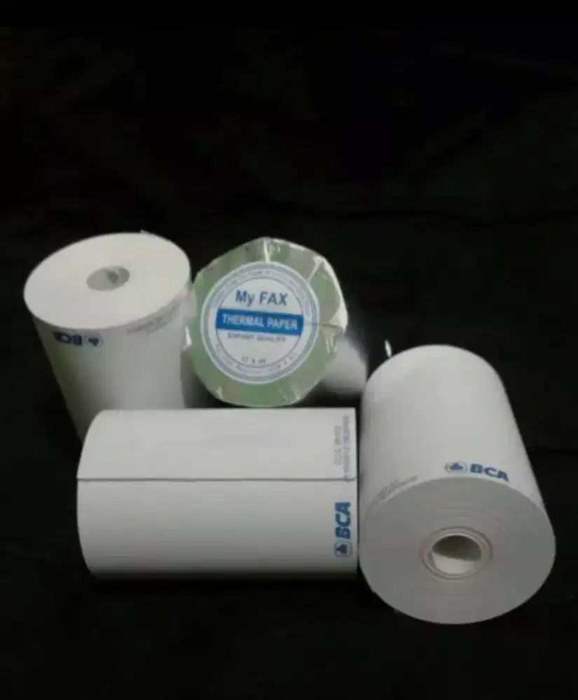 Kertas thermal logo bank BCA