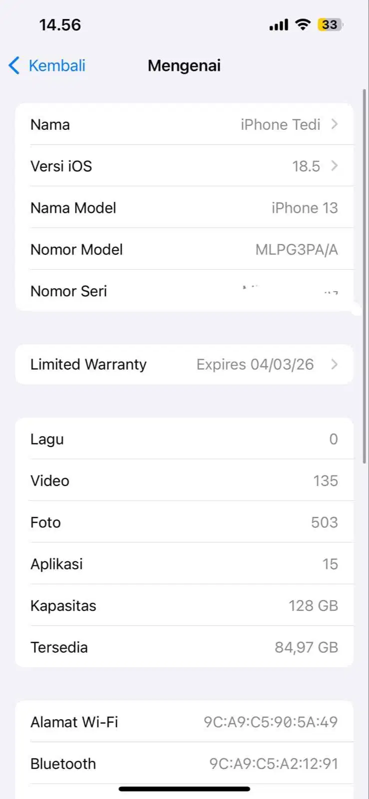 iPhone 13 i box rasa baru