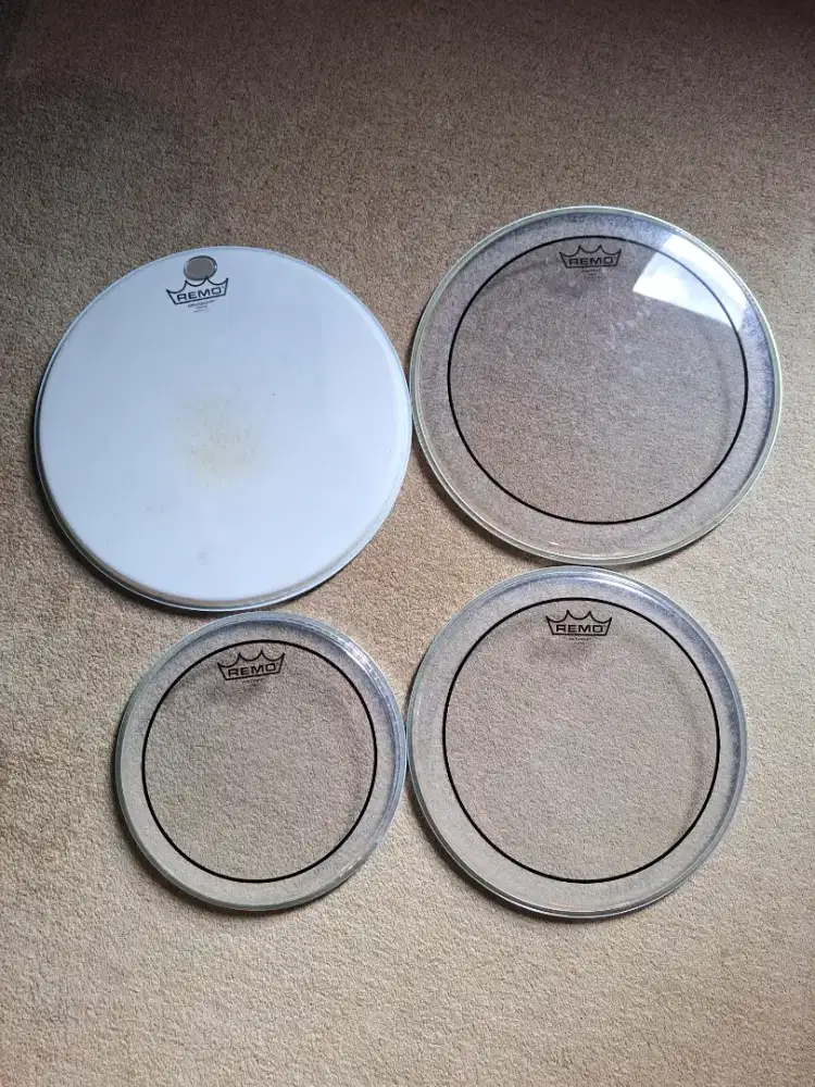 Drum head Remo Made in USA Original set Murah