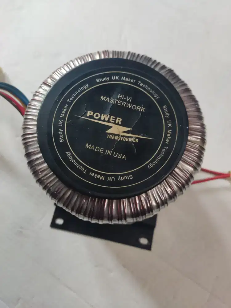 Trafo Toroid Tiroid / Trafo Donat  Buildup 40V CT Dan 17V CT