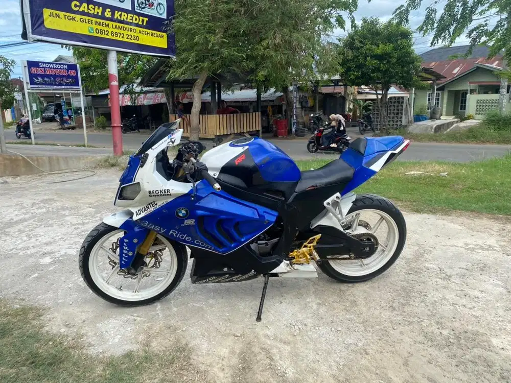 supra x 125 costum tahun 2005