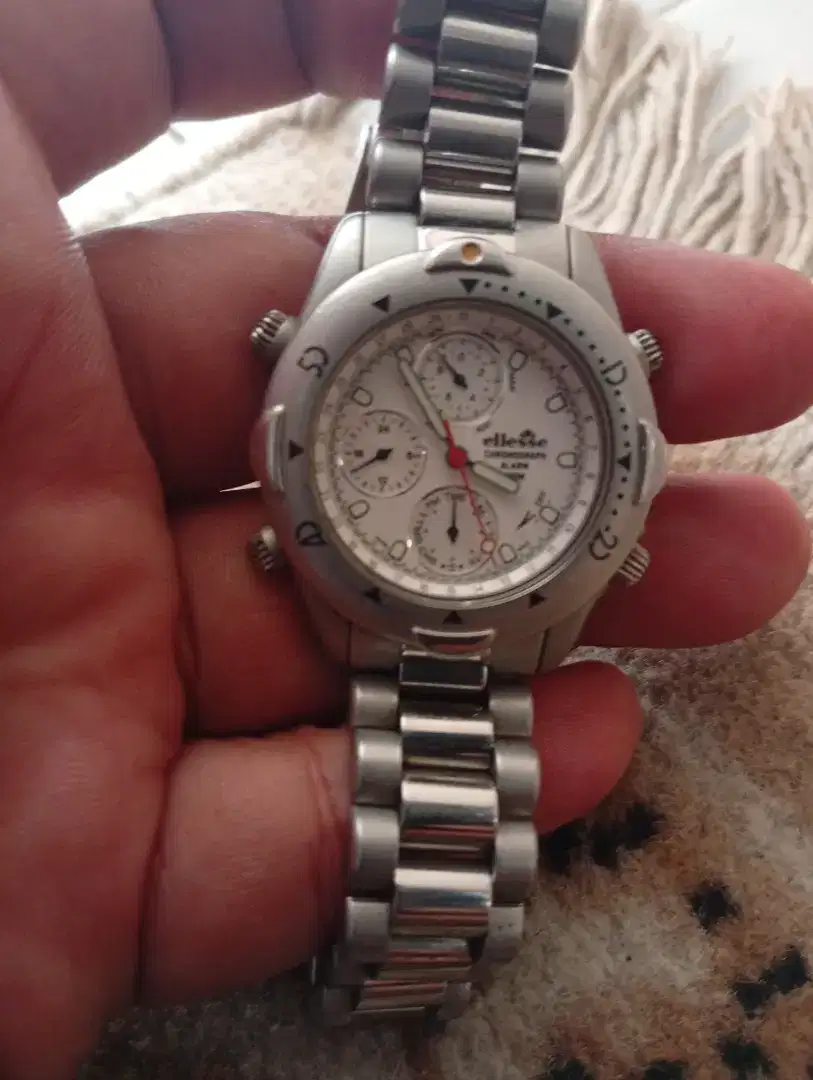 Rare Ellesse Chrono Ori jam saja size 3.7mm rantai bb 80kg an mulus