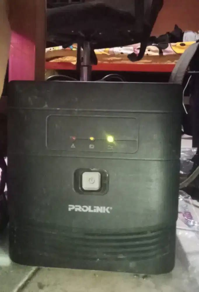 UPS Prolink 1200va normal, baterai baru bergaransi 3 bulan
