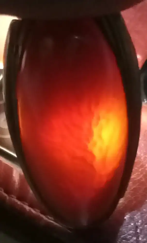 Batu cincin akik pandan merah