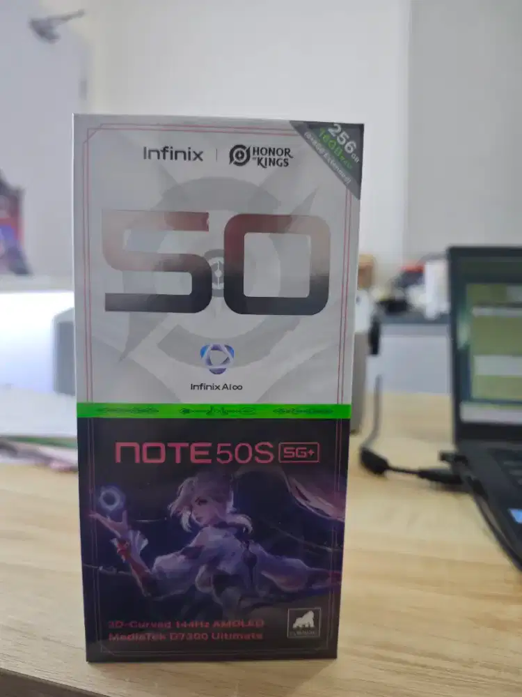 INFINIX NOTE 50S 5G RAM 8+8/256GB GARANSI RESMI INFINIX