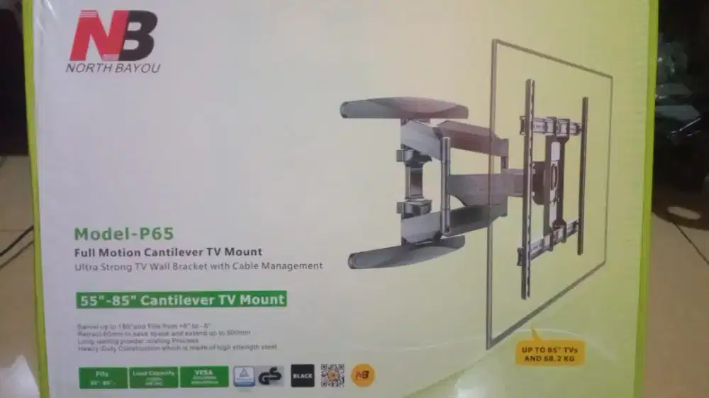 Jasa pasang breket tv 85