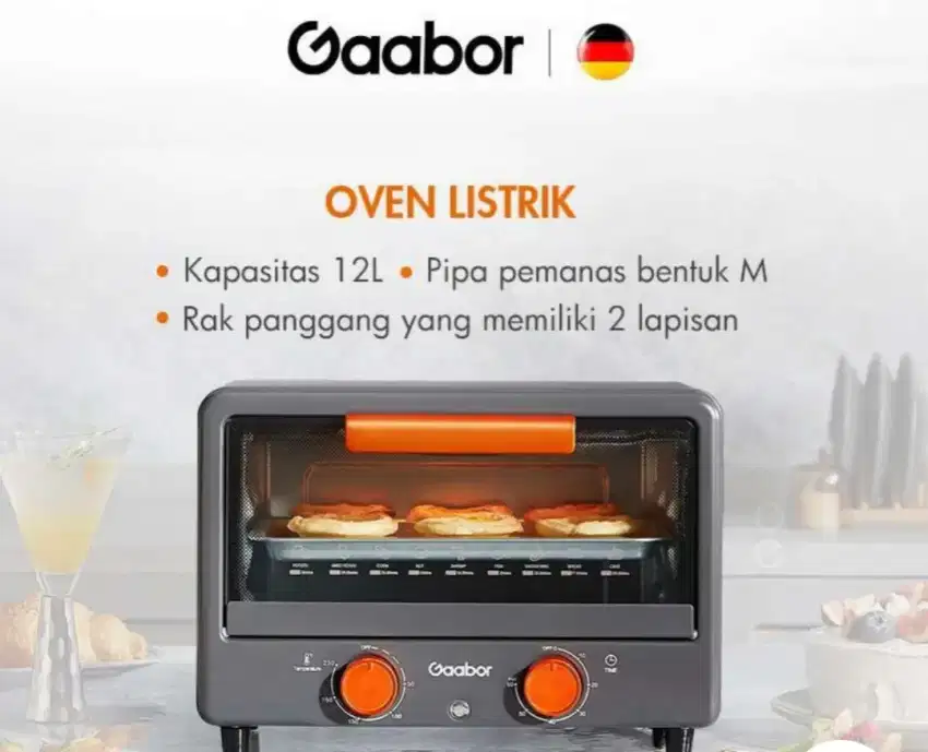 Gaabor oven listrik