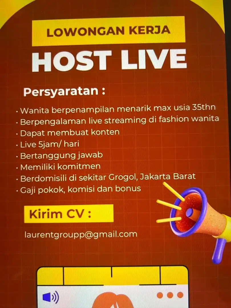 HOST LIVE STREAMING