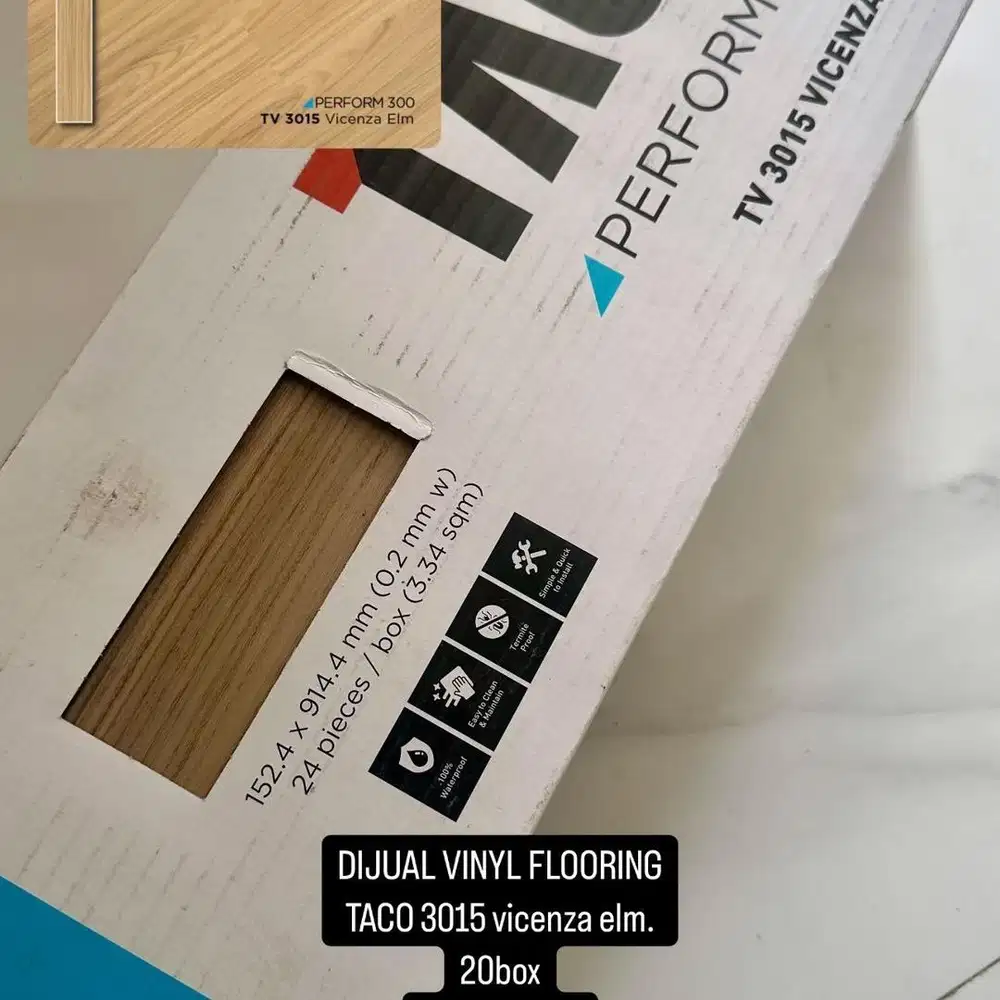 VINYL LANTAI TACO 3mm