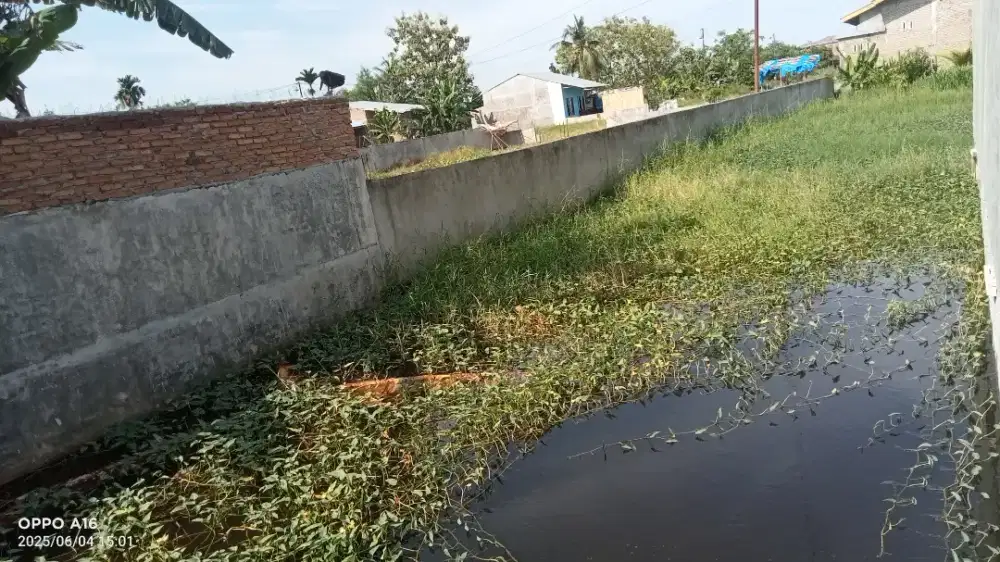 Dijual tanah ukuran P X L : 6 X 14 surat : SK CAMAT