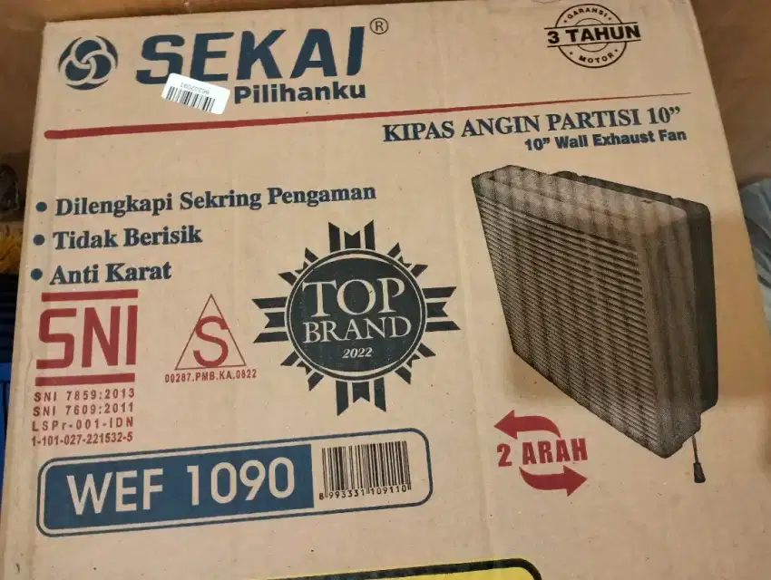 Kipas exhaust Sekai 10in