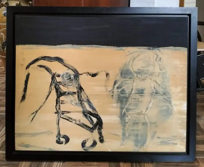 Lukisan karya Joel lecker