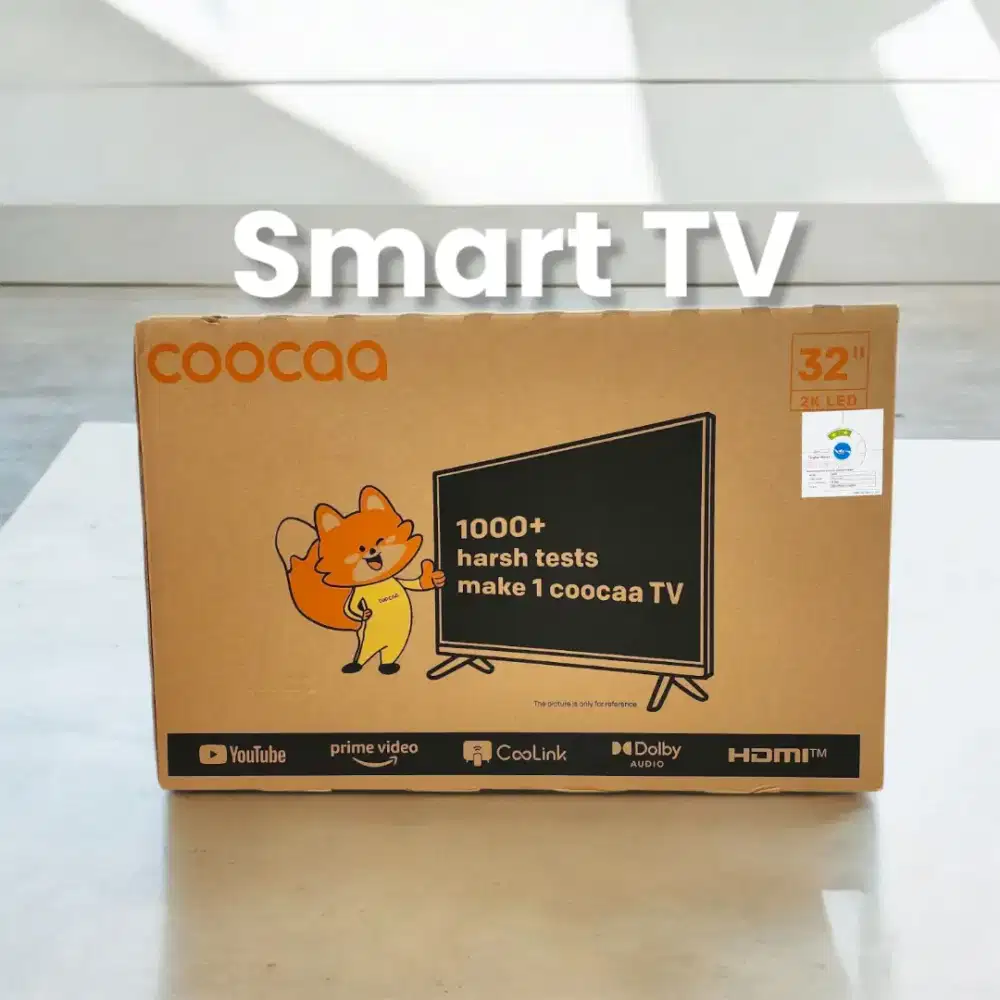 Smart TV Coocaa 32inci - masih baru dn sdh digital