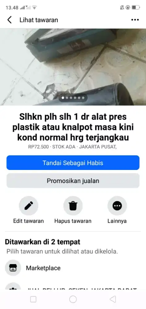 Cocok utk usaha peyek dll alat pres pres plastik/sblh nya hrg murah sj