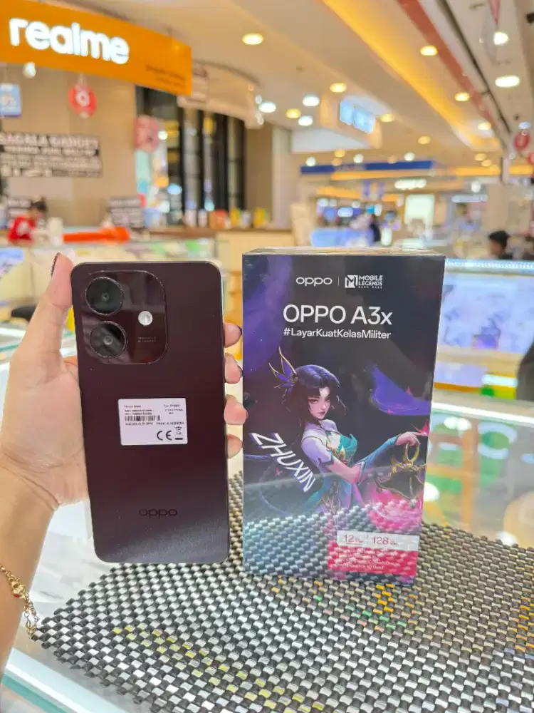Oppo A3x 128GB bisa cash dan kredit