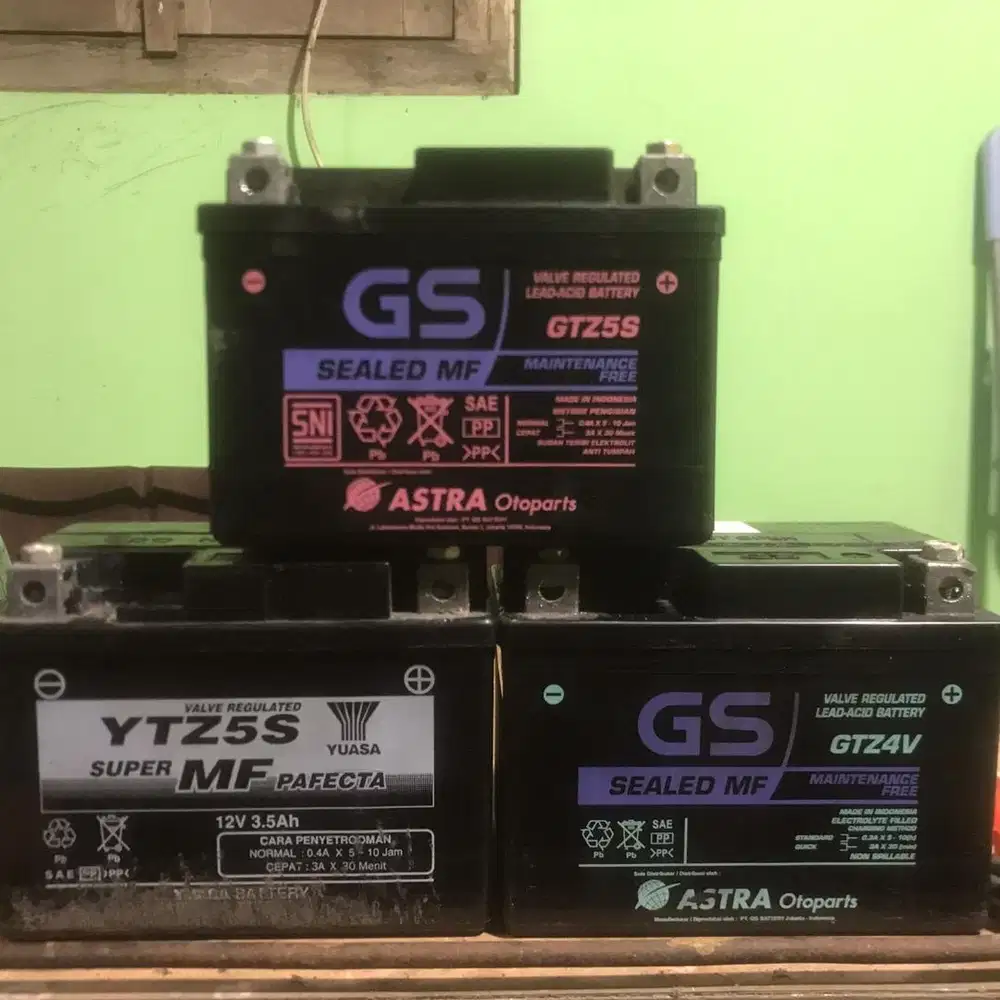 Aki bekas murah bisa double starter