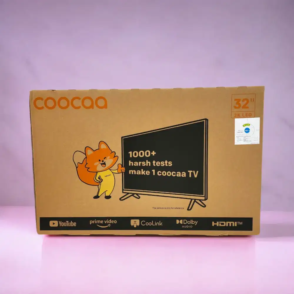 Smart TV Coocaa 32inci - masih baru sdh digital