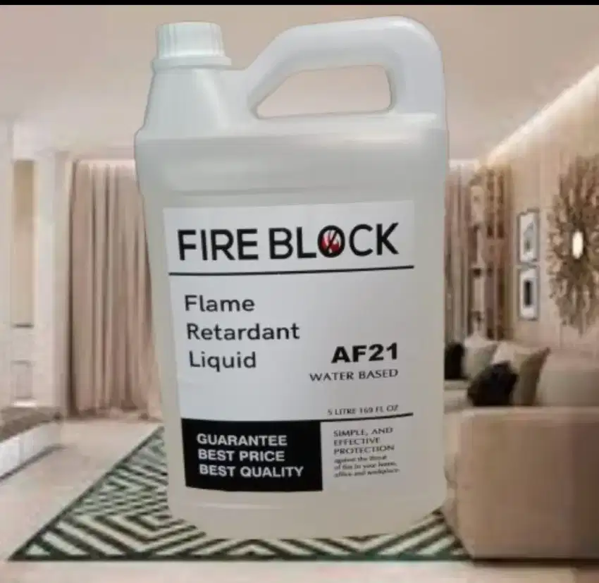 Cairan Anti Api Fireblok af21 sertifikasi Sucofindo kemasan 5liter