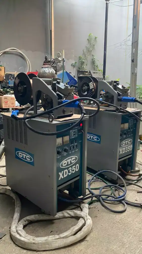 MESIN LAS MIG/CO²/GMAW/FCAW. OTC DAIHEN TYPE XD350A (MADE IN JAPAN)