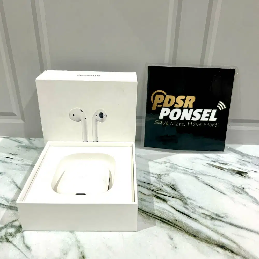 AIRPODS GEN 2 WHITE 2023 MULUS UNIT DAN DUS EX RESMI IBOX MINUS BATRE