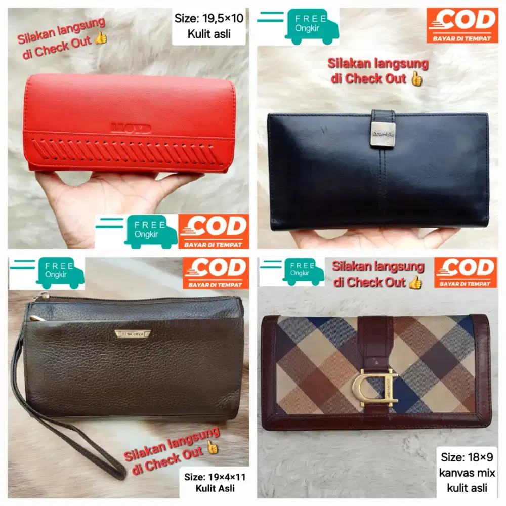 Dompet Import Eks Serba 550 ribu Bisa Nego
