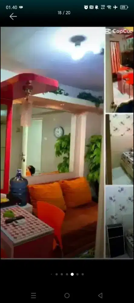 apartemen KALIBATA CITY GREEN PALACE, unit GANDENG 2BR