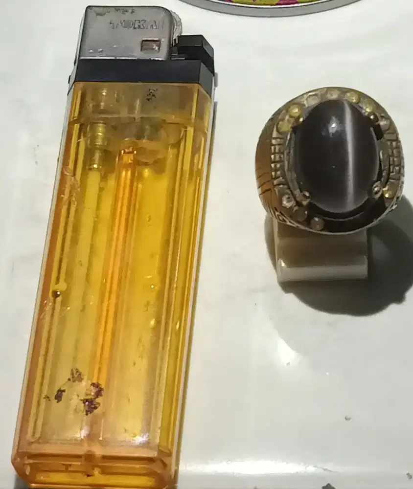 Batu cincin natural cat eyes