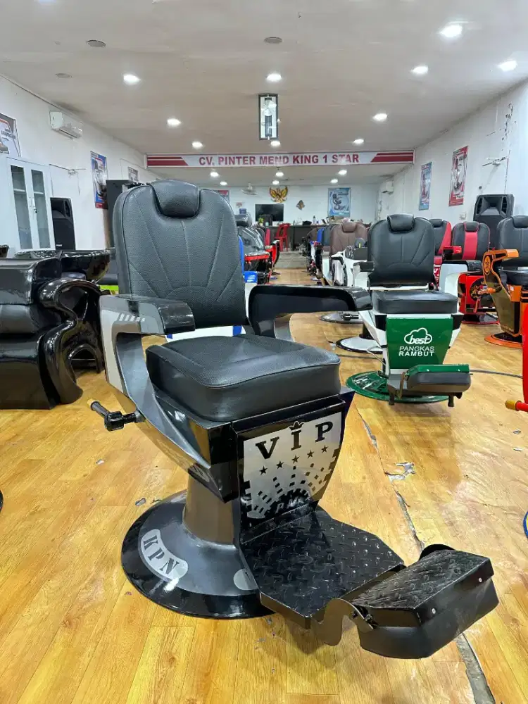 Kursi Barbershop barber pangkas no hidrolik. DEPOK-BOGOR. 3 jt. COD