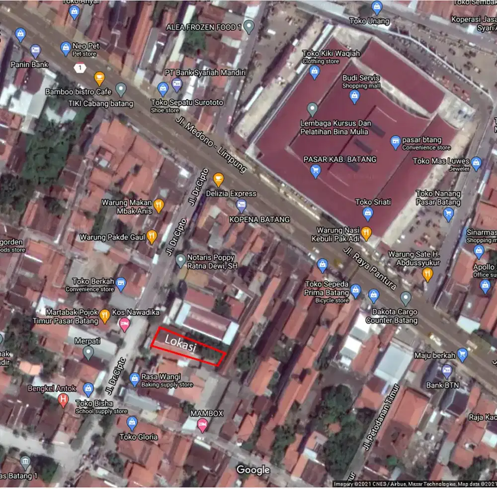 Jual Tanah daerah komersil