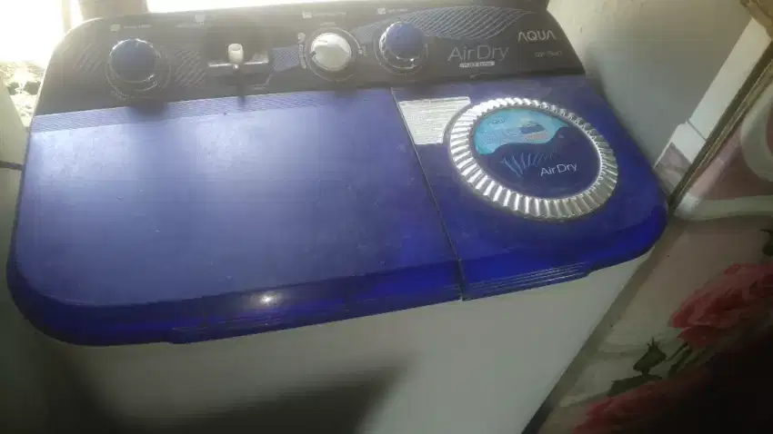 Mesin cuci sanyo Aqua QW 750xt, no Sharp Polytron samsung