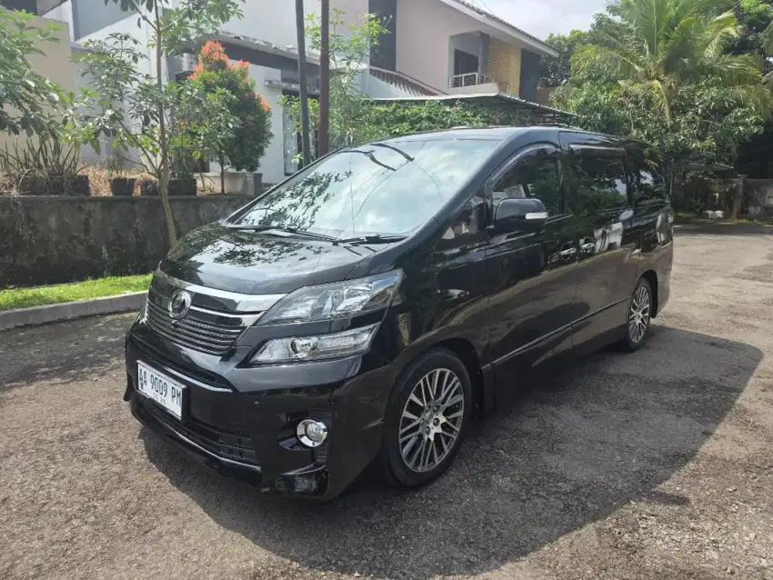 Toyota Vellfire 2.4 ZG 2014 / Nopol AA