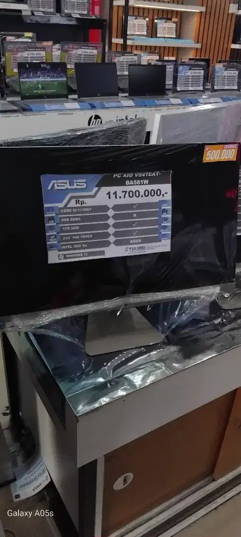 KOMPUTER CORE I5-1135G7 RAM 8GB DDR4 SSD 1TB HDD