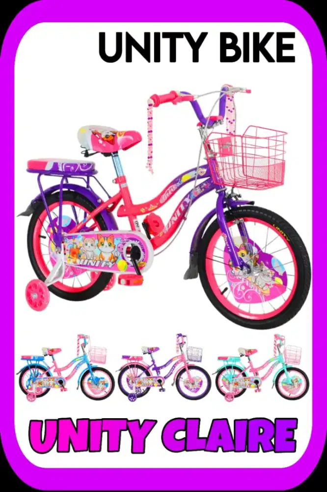 Sepeda mini Unity claire 16 inch