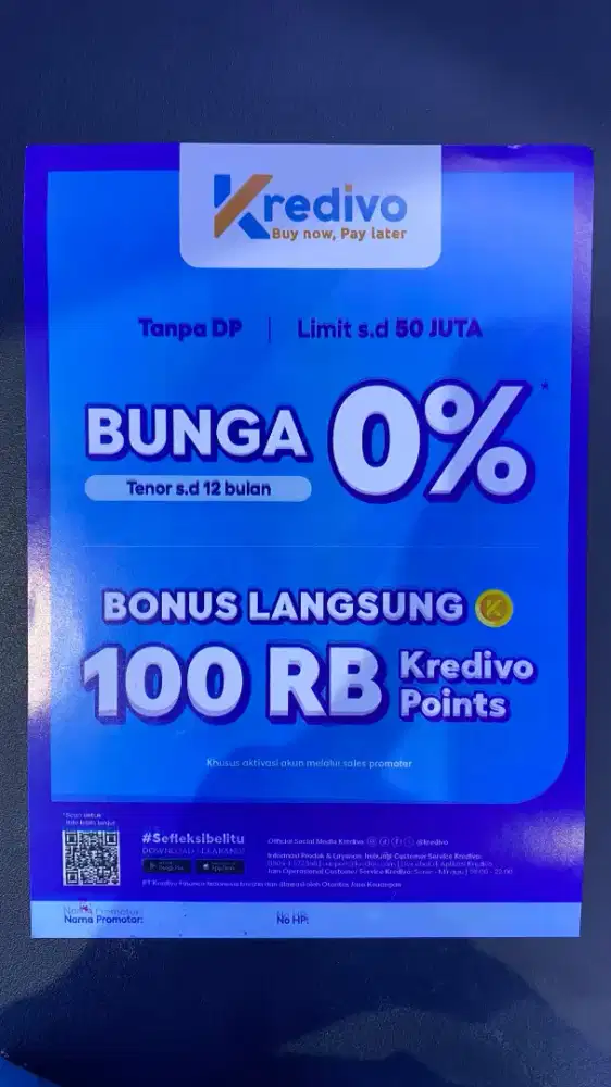 Kredit iphone cukup ktp saja