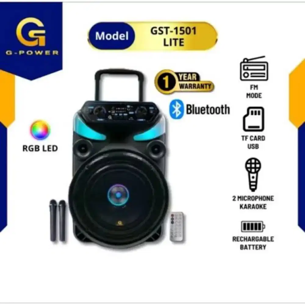 Speaker G-Power 15inci GST1501lite