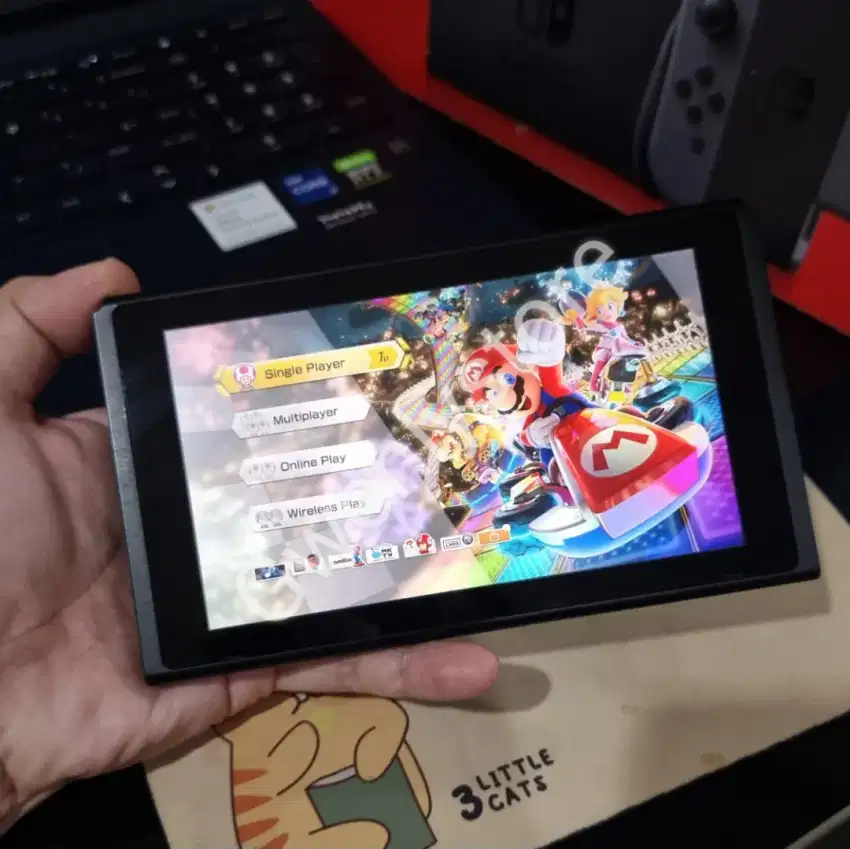 Nintendo Switch V2 128gb Dualboot €FW OFW boleh req game