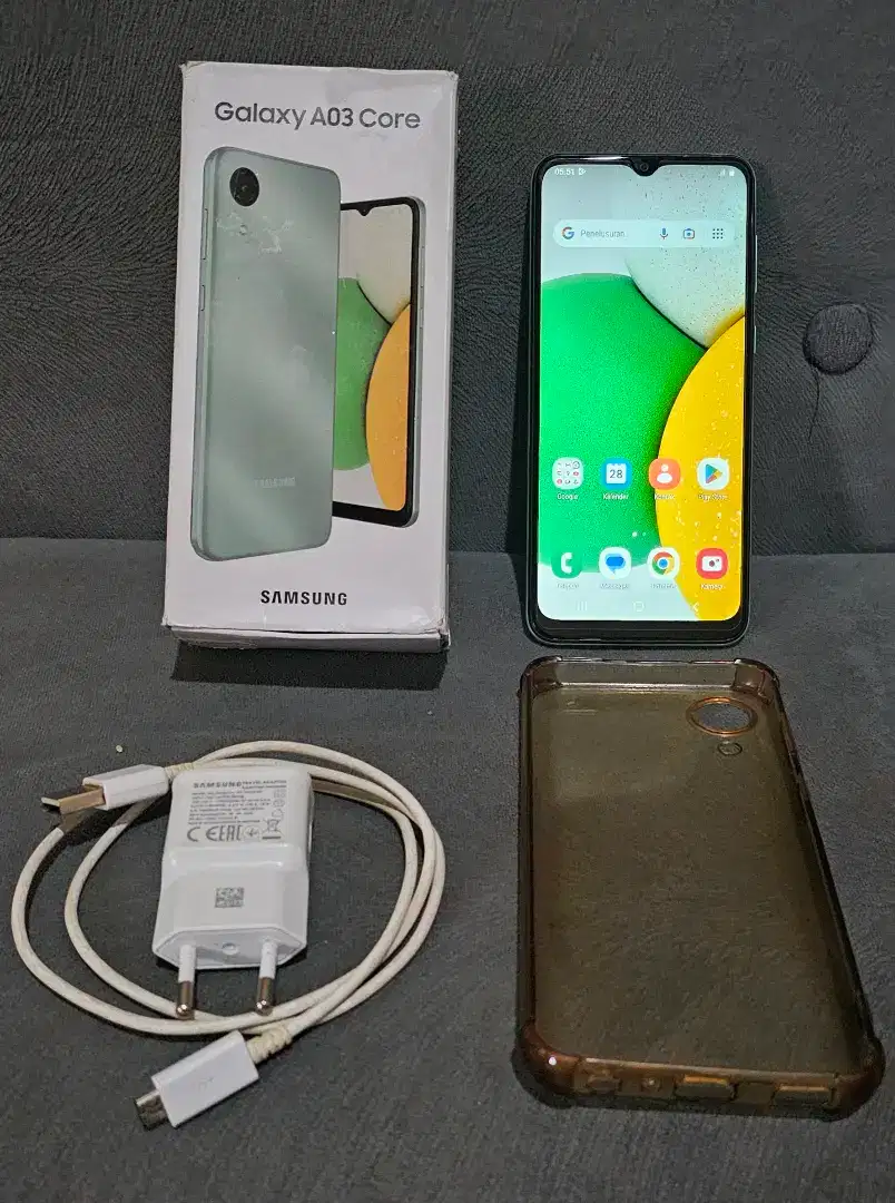 Samsung A03 Core Normal Mulus Fullset Original