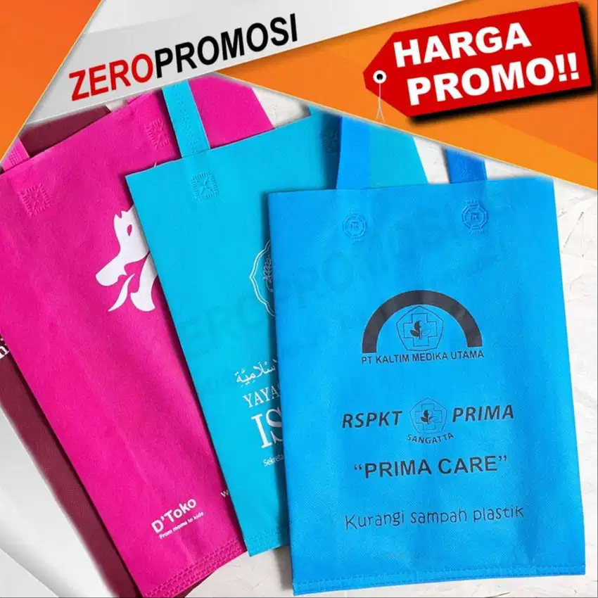 Diskon Gede! Custom Tas Spunbond ECO SS Cuma 2.500 !