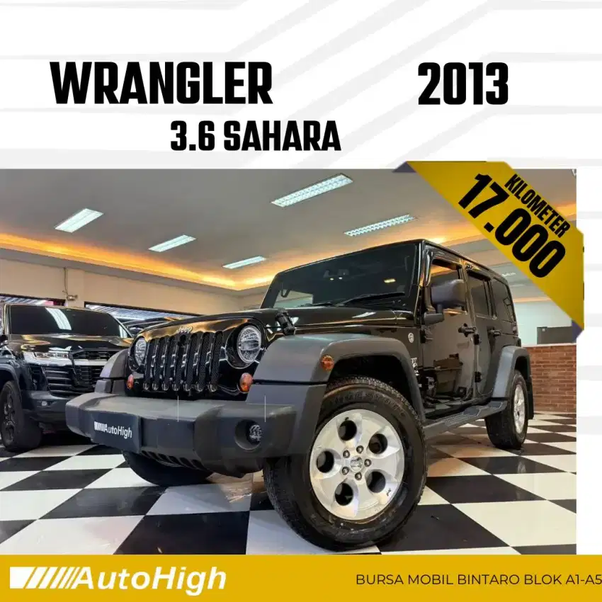 DP10% [Km17.000] Wrangler Sahara 2013 / Rubicon Reg 2014 #AUTOHIGH